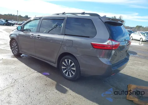 2019 Toyota Sienna Xle Premium 7 Passenger from USA, damaged, VIN 5TDDZ3DC8KS211637